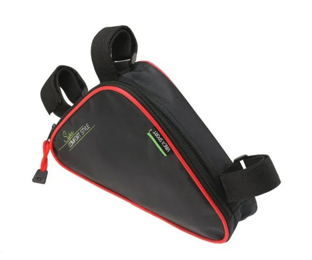 Сумка под раму Vinca Sport карман для телефона внутри сумки, 280*210*60мм, оранжевый кант