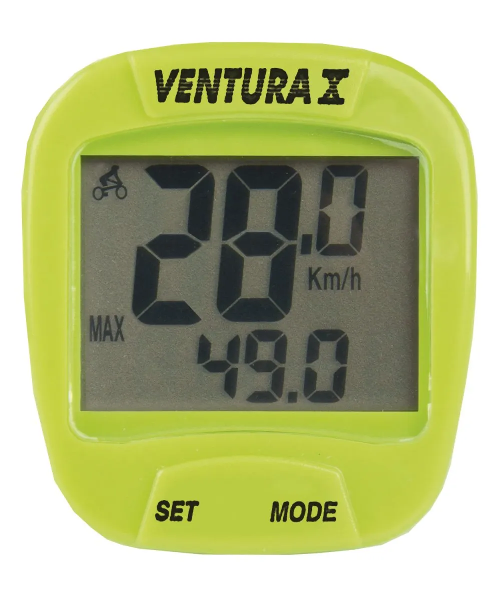 Велокомп. 5-244555 10 ф-ций  ЗЕЛЕНЫЙ VENTURA Х