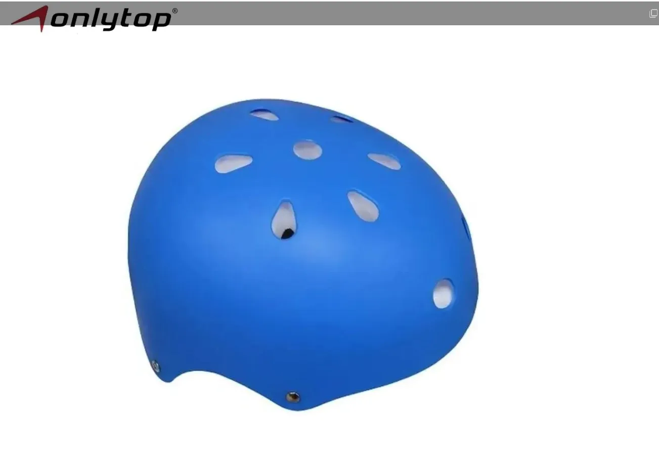 Шлем детский OnlyTop, OT-5125 Blue (M) 54-56 см