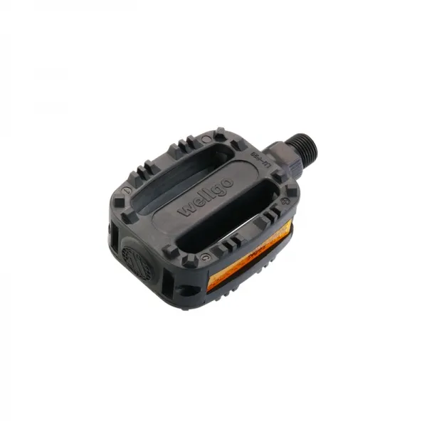 Педали 6-14120 пласт. LU-P20 с отражат. детские резьба 1/2" черные WELLGO