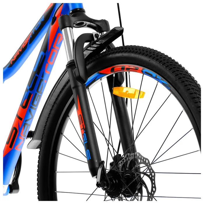 Велосипед STELS Navigator-710 MD 27.5"   18" Синий/чёрный/красный V020